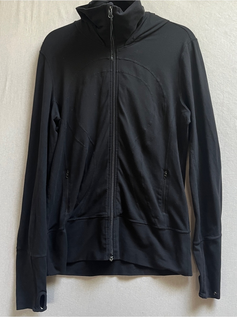 Lululemon Stride Full Zip Athletic Jacket Thumbholes M